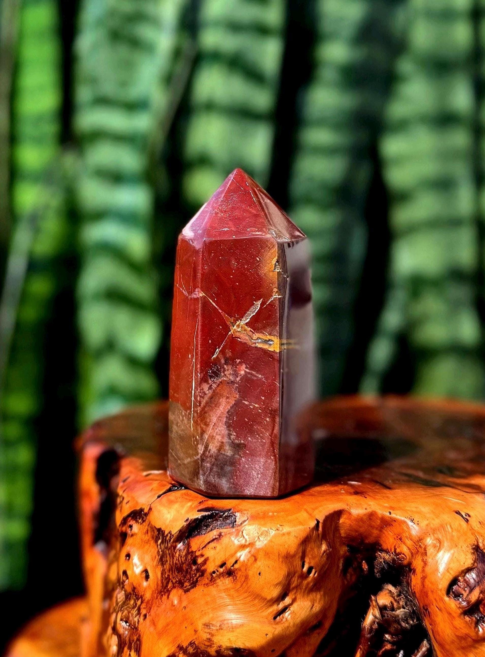 Petrified Wood Tower - For Grounding & Balancing Energy