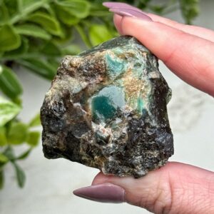 Blue Opalized Petrified Wood | 48g | - #9 (raw Fossil Crystal Specimen, Root Chakra, Healing Stone) Blue Opalized Petrified Wood | 48g | - #9 (raw Fossil Crystal Specimen, Root Chakra, Healing Stone)