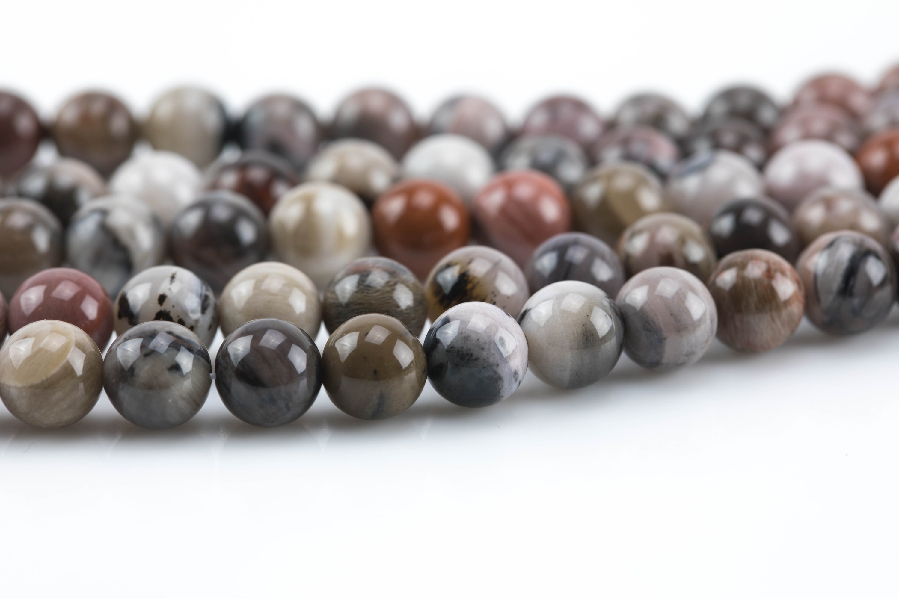 Natural Silver Petrified Wood Round High Quality 6mm 8mm 10mm 12mm Full Strand Aa Quality Aaa Quality Smooth Gemstone Beads Natural Silver Petrified Wood Round High Quality 6mm 8mm 10mm 12mm Full Strand Aa Quality Aaa Quality Smooth Gemstone Beads