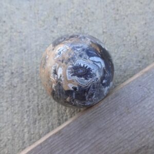 Fossilized Palm Root Sphere 45mm, Petrified Wood Gemstone Sphere, Home Decor, Rocks And Geodes, Collectibles, Gift Idea For Her Him Fossilized Palm Root Sphere 45mm, Petrified Wood Gemstone Sphere, Home Decor, Rocks And Geodes, Collectibles, Gift Idea For Her Him
