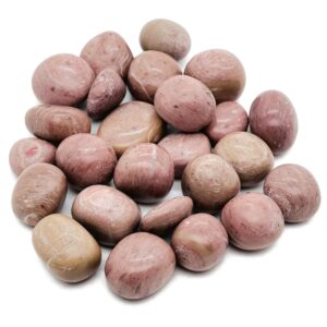 Pink Petrified Wood Tumbled Stone – Pink Crystal – Loose Gemstones - Tu1262 Pink Petrified Wood Tumbled Stone – Pink Crystal – Loose Gemstones - Tu1262