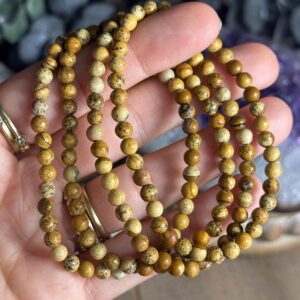 4mm Picture Jasper Bracelet 4mm Picture Jasper Bracelet