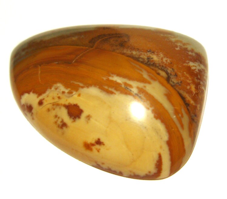 44 Carats Biggs Picture Jasper Designer Cabochon Father's Day Gift Free Form Brown Landscape Handmade Old Stock From Oregon Vintage Large