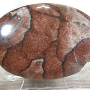 XL Red Chinese Picture Jasper Focal Bead/Cabochon (A)
