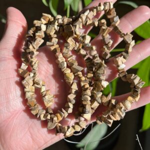 30” Landscape/Picture Jasper Chip Bead Strand