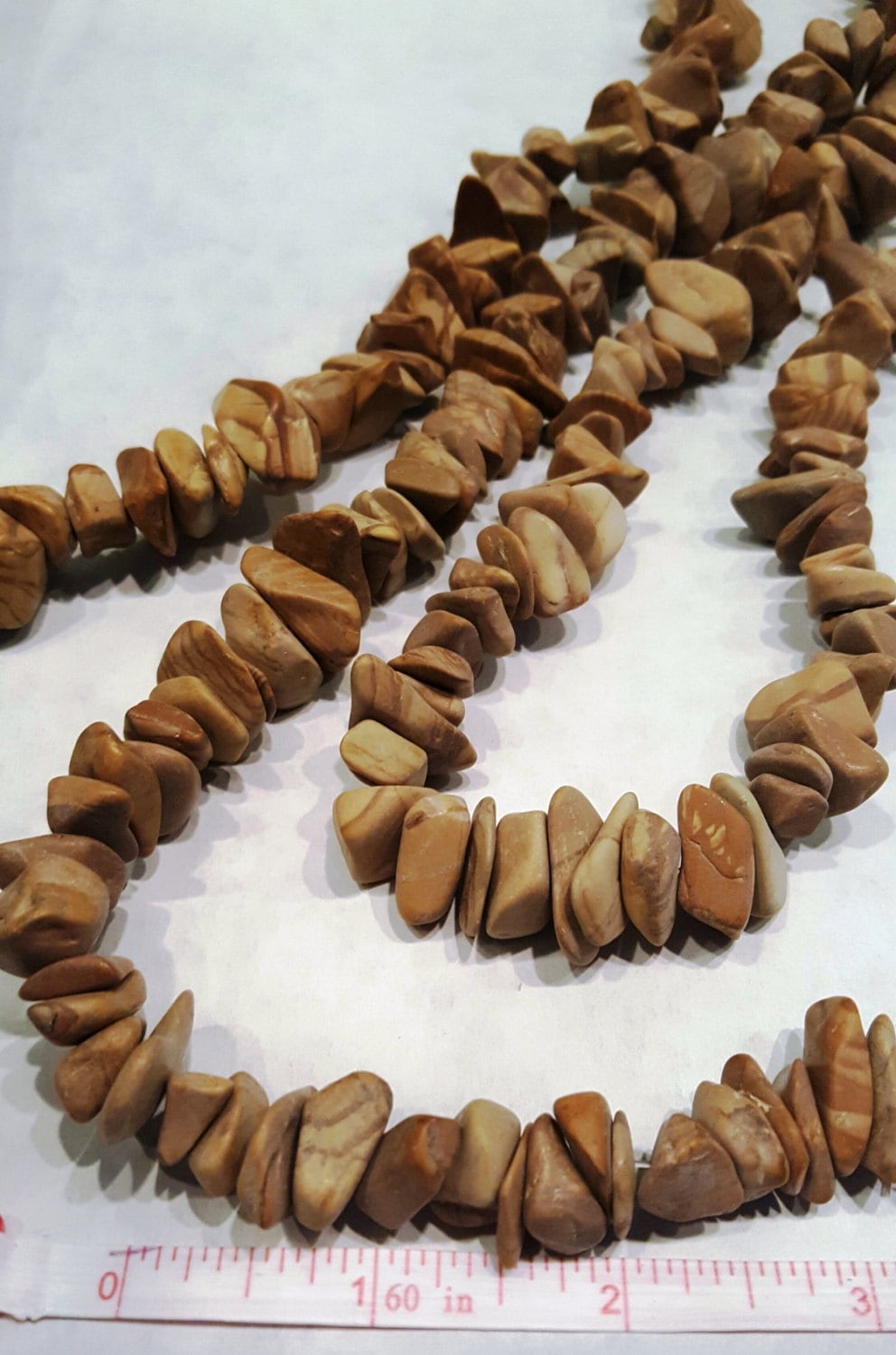 Picture Jasper Natural Xlarge Chip Nugget Beads