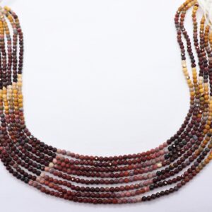 1 Strand AAA Natural Desert Picture Jasper Rondelle Beads, 3 MM Fancy Jasper Beads, 12.5 Inch Faceted Picture Jasper Rondelle Shape Beads