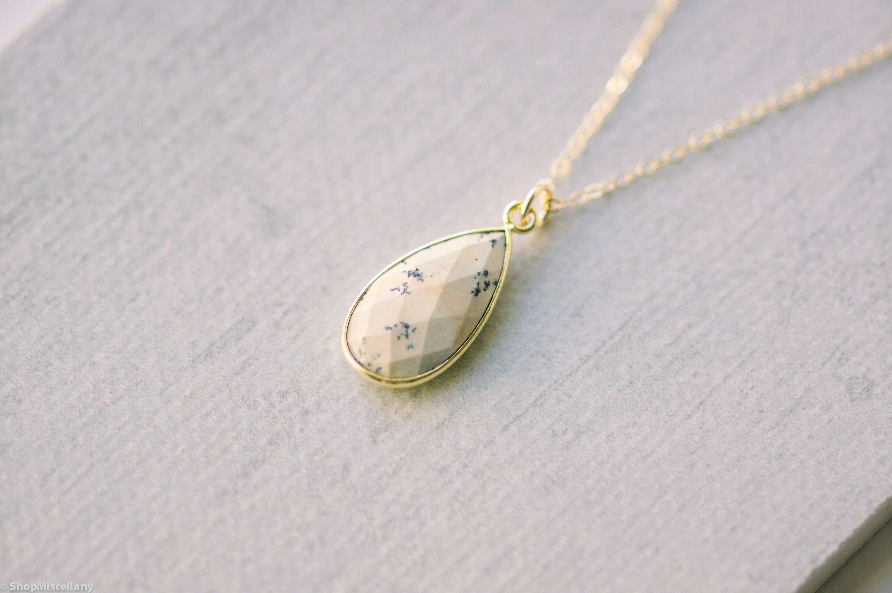 Picture Jasper Necklace • Picture Jasper Jewelry • Picture Jasper Gemstone Pendant •skin Tone Jewelry •light Brown Jasper •jasper Gift Ideas