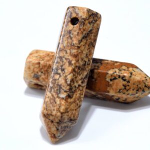 2 Pcs 30x8mm Picture Jasper Beads Healing Hexagonal Pointed Aaa Genuine Natural Loose Beads Bulk Lot 2,4,6,12,50 (103330-722) 2 Pcs 30x8mm Picture Jasper Beads Healing Hexagonal Pointed Aaa Genuine Natural Loose Beads Bulk Lot 2,4,6,12,50 (103330-722)