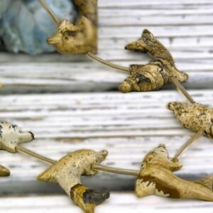 Picture Jasper Dolphin Beads, Flat Back, Handmade Jewelry (ETB01240) Picture Jasper Dolphin Beads, Flat Back, Handmade Jewelry (ETB01240)