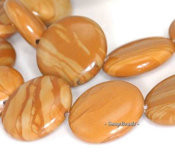 Hickory Brown Picture Jasper Gemstone Grade A Circle Coin 12mm Loose Beads 15.5 Inch Full Strand (90114555-205)