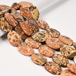 Natural American Picture Jasper Flat Slab Slice Beads Size 30x40mm 15.5" Strand Natural American Picture Jasper Flat Slab Slice Beads Size 30x40mm 15.5" Strand