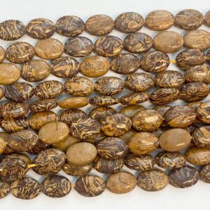 Natural Picture Jasper 14x10x6mm Flat Oval Gemstone beads -- 15 inch strand Natural Picture Jasper 14x10x6mm Flat Oval Gemstone beads -- 15 inch strand