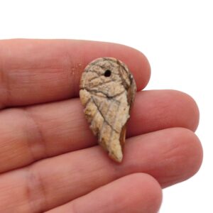 Picture Jasper Crystal Angel Wing Hole Pendant - Carved Angel Wing - Crystal Jewelry - Angel Wing Charms - Nc1275 Picture Jasper Crystal Angel Wing Hole Pendant - Carved Angel Wing - Crystal Jewelry - Angel Wing Charms - Nc1275