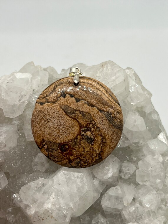 Picture Jasper Pendant