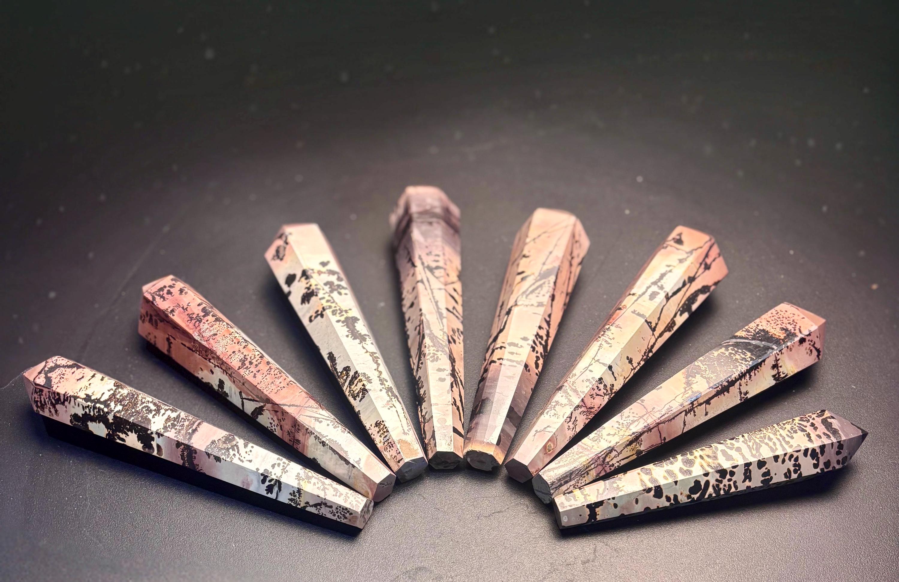 Natural Picture Jasper Wands – Pick Your Piece Natural Picture Jasper Wands – Pick Your Piece
