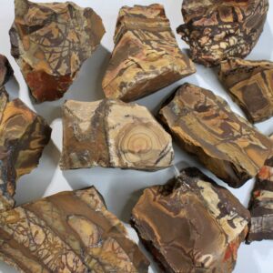 Yellow Picture Jasper Stone Chunks, Picasso Jasper Raw Crystals, Raw Jasper Stone
