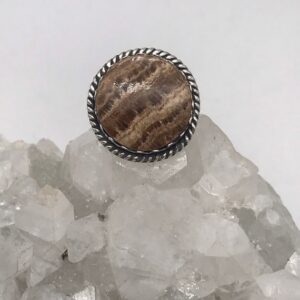 Picture Jasper Ring, Size 9 1/2