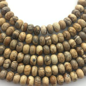 5x8mm Rondelle Picture Jasper Gemstone Beads. 15 Inch Strand Of Rondelle Beads,, About 72 Beads Per Strand. 5x8mm Rondelle Picture Jasper Gemstone Beads. 15 Inch Strand Of Rondelle Beads,, About 72 Beads Per Strand.