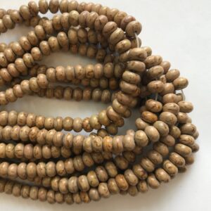 Picture Jasper 6x3mm Rondelle Shaped Natural Gemstone Bead~ -15.5 inch strand Picture Jasper 6x3mm Rondelle Shaped Natural Gemstone Bead~ -15.5 inch strand
