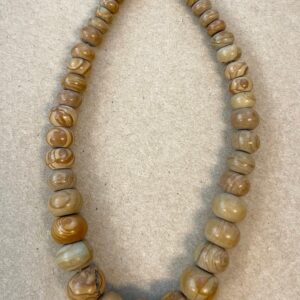 natural picture jasper 10x6mm-20x15m graduated rondelle natural gemstone beads--15.5"-- natural picture jasper 10x6mm-20x15m graduated rondelle natural gemstone beads--15.5"--