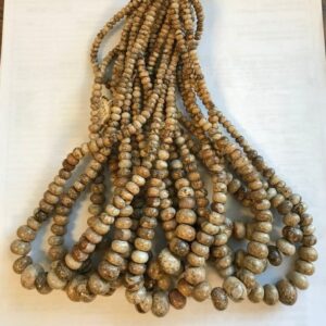 Natural Picture Jasper 5x3mm-14x10mm Graduated Rondelle Gemstone Bead 15.5 inch strand Natural Picture Jasper 5x3mm-14x10mm Graduated Rondelle Gemstone Bead 15.5 inch strand