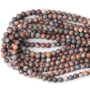 6mm-10mm Natural Picture Jasper Smooth And Round Jasper Beads,15 Inches One Strand 6mm-10mm Natural Picture Jasper Smooth And Round Jasper Beads,15 Inches One Strand