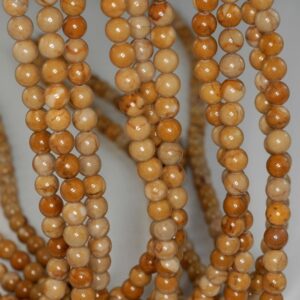 6mm Brown Picture Jasper Gemstone Round Loose Beads 15.5 inch Full Strand (90184143-355) 6mm Brown Picture Jasper Gemstone Round Loose Beads 15.5 inch Full Strand (90184143-355)