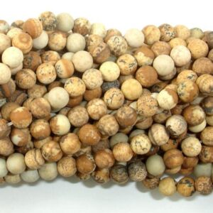 Matte Picture Jasper Beads, 4mm (4.7 mm) Round Beads, 15 Inch, Full strand, Approx 86 beads, Hole 0.8mm A quality (345054011) Matte Picture Jasper Beads, 4mm (4.7 mm) Round Beads, 15 Inch, Full strand, Approx 86 beads, Hole 0.8mm A quality (345054011)