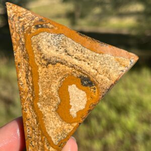 Picture Jasper Lapidary Slab natural stone not polished for cabbing Rolling Hills Picture Jasper Lapidary Slab natural stone not polished for cabbing Rolling Hills