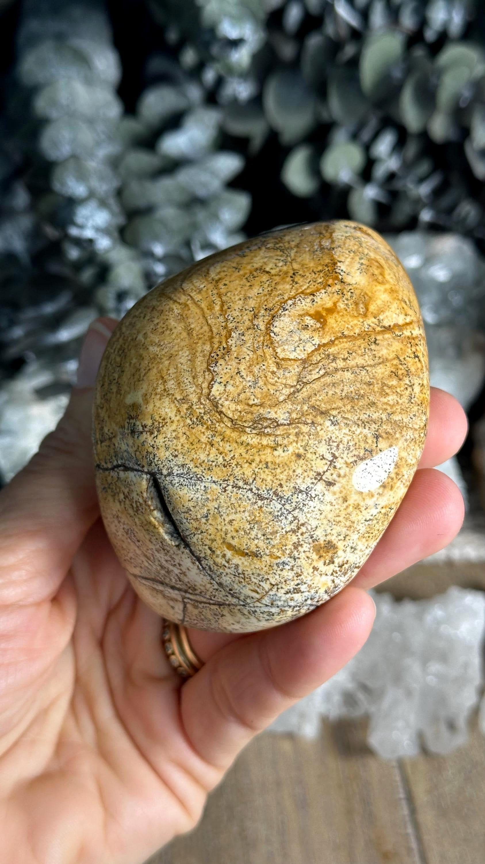 Picture Jasper Palmstone , Protection , Comfort, Nurturing