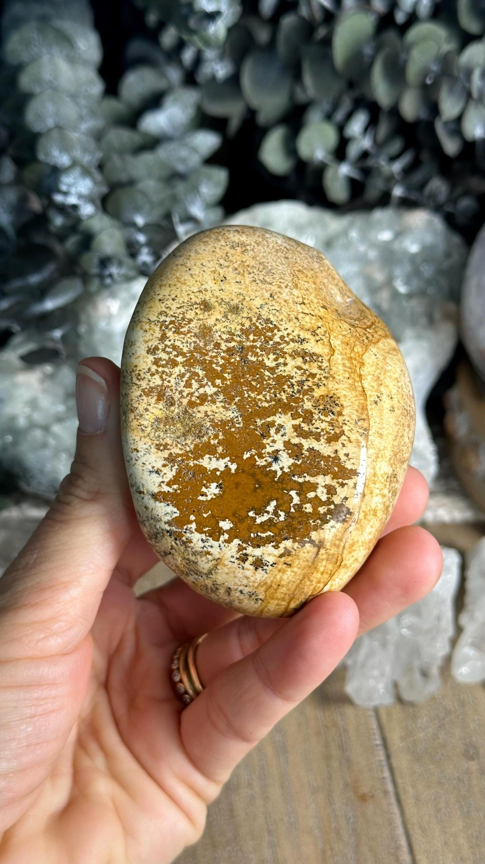 Picture Jasper Palmstone , Protection , Comfort, Nurturing