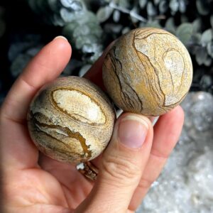 Picture Jasper Sphere, Orb, 40mm Picture Jasper Sphere, Orb, 40mm