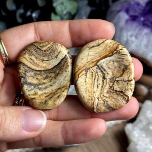 Picture Jasper Worry Stone