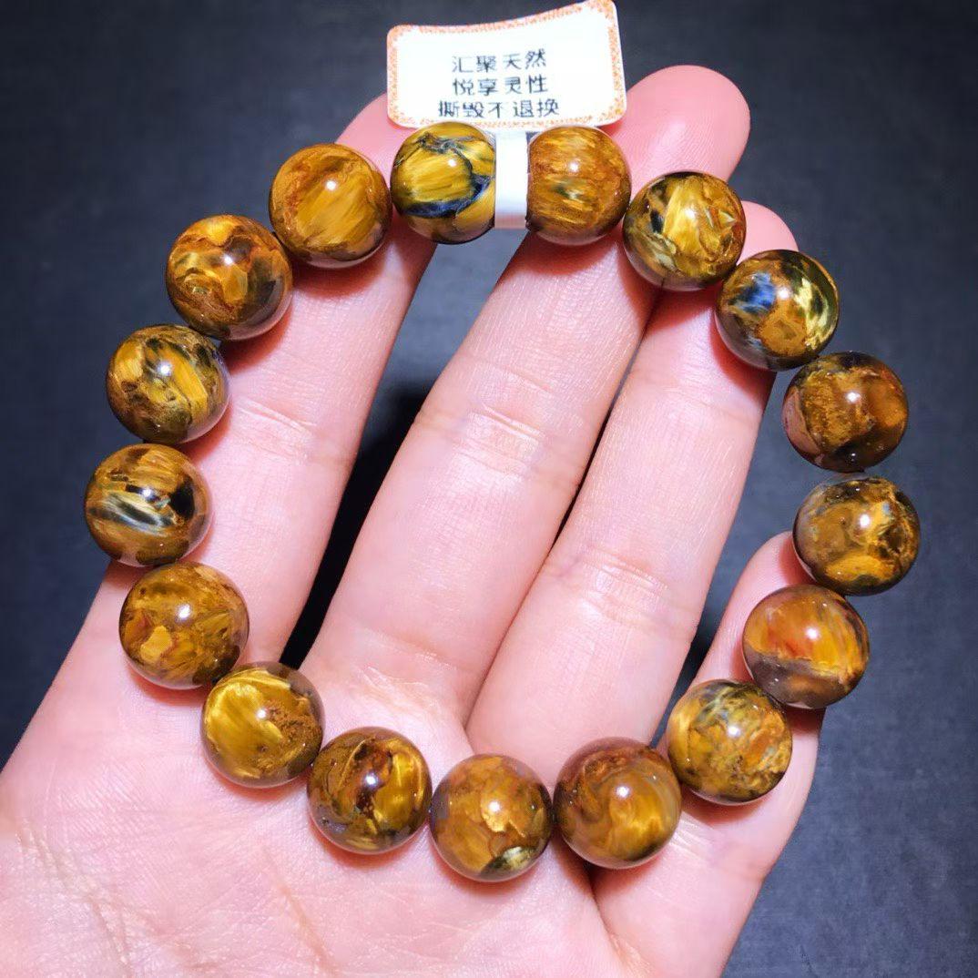 12mm Natural Aaaaaaa Pietersite Beads Bracelet,pietersite Beaded Bracelets Supply,gift Jewelry Bracelets.