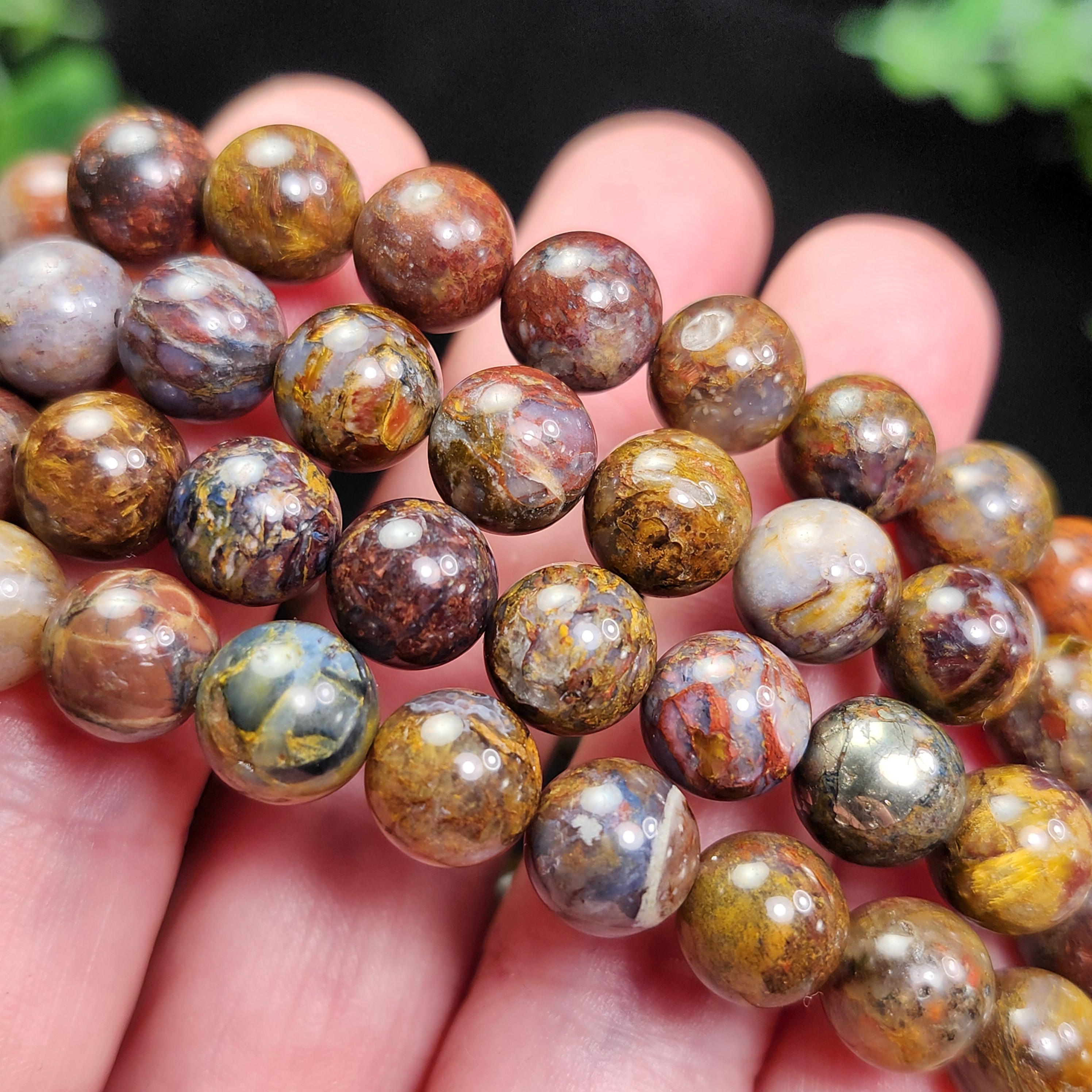 Pietersite Bracelet - Pietersite Beads - Pietersite Jewelry - Beaded Bracelet - Pietersite Crystal - Pietersite Beads Bracelet - Pietersite