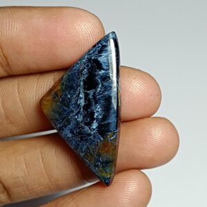 Natural Pietersite Cabochon: Handmade Polished Gemstone (34x19 Mm) Natural Pietersite Cabochon: Handmade Polished Gemstone (34x19 Mm)