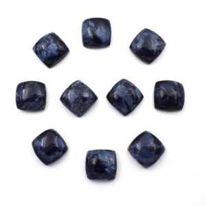 Natural Pietersite Cabochon, Cushion Cut Gemstone (3X3 MM To 25x25 MM) Natural Pietersite Cabochon, Cushion Cut Gemstone (3X3 MM To 25x25 MM)