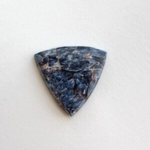 Pietersite Cabochon - Trillion Natural Blue Stone Cab - Destash Pietersite Cabochon - Trillion Natural Blue Stone Cab - Destash