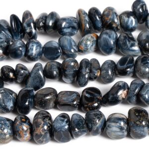 8-10mm Blue Brown Pietersite Beads Grade A Genuine Natural Gemstone Pebble Nugget Loose Beads 15"/7.5" Bulk Lot Options (125591) 8-10mm Blue Brown Pietersite Beads Grade A Genuine Natural Gemstone Pebble Nugget Loose Beads 15"/7.5" Bulk Lot Options (125591)