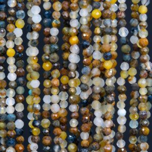Genuine Natural Pietersite Gemstone Beads 2MM Multicolor Faceted Round AAA Quality Loose Beads (110610) Genuine Natural Pietersite Gemstone Beads 2MM Multicolor Faceted Round AAA Quality Loose Beads (110610)