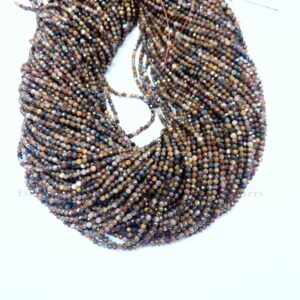 Natural Pietersite Round Micro Faceted Beads 2mm 3mm 4mm, Tiny Pietersite Spacer Beads, Small Blue Brown Yellow Red Gemstones Beads Natural Pietersite Round Micro Faceted Beads 2mm 3mm 4mm, Tiny Pietersite Spacer Beads, Small Blue Brown Yellow Red Gemstones Beads