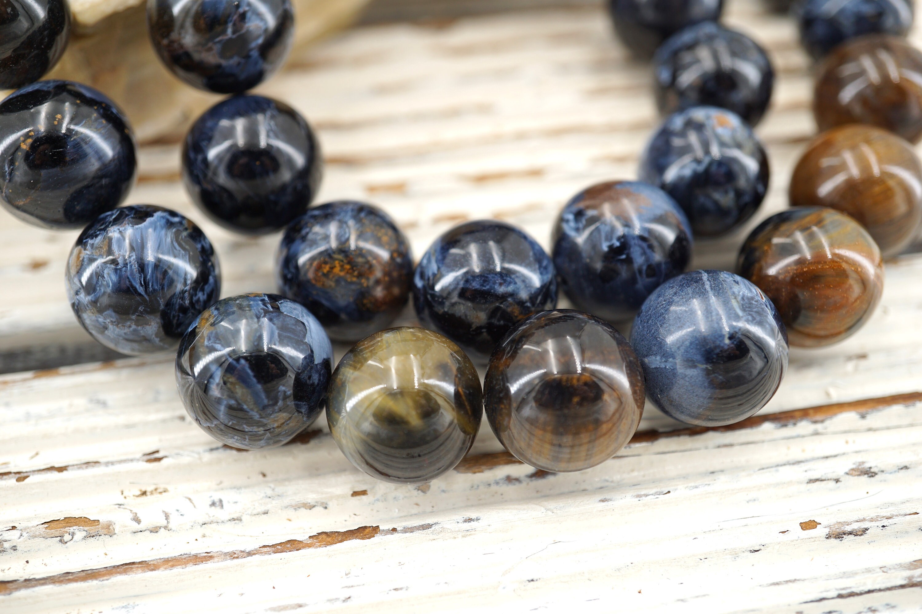 Pietersite Round Beads 14-15mm Aa Grade (etb01051) Rare/healing Necklace/vintage Jewelry/gemstone Necklace Pietersite Round Beads 14-15mm Aa Grade (etb01051) Rare/healing Necklace/vintage Jewelry/gemstone Necklace