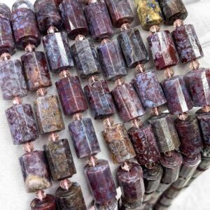 10×15mm Natural Pietersite Cylinder Shape Beads,column Pietersite Gemstone Beads Bulk Supply,15 Inch One Strand