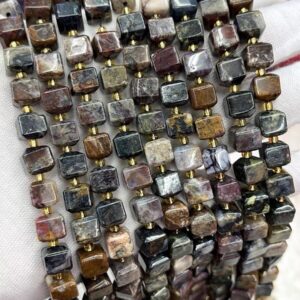 8mm Natural Pietersite Square Shape Beads,pietersite Gemstone Beads Bulk Supply,15 Inches One Strand 8mm Natural Pietersite Square Shape Beads,pietersite Gemstone Beads Bulk Supply,15 Inches One Strand