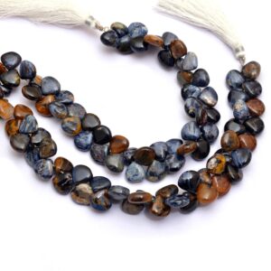 Aaa+ Pietersite Gemstone 9mm-10mm Smooth Heart Loose Beads | 8inch Strand | Natural Pietersite Semi Precious Gemstone Briolettes For Jewelry Aaa+ Pietersite Gemstone 9mm-10mm Smooth Heart Loose Beads | 8inch Strand | Natural Pietersite Semi Precious Gemstone Briolettes For Jewelry