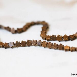 S/ Pietersite 4mm Star Bead 16" Strand Natural Gemstone Beads For Jewelry Making S/ Pietersite 4mm Star Bead 16" Strand Natural Gemstone Beads For Jewelry Making