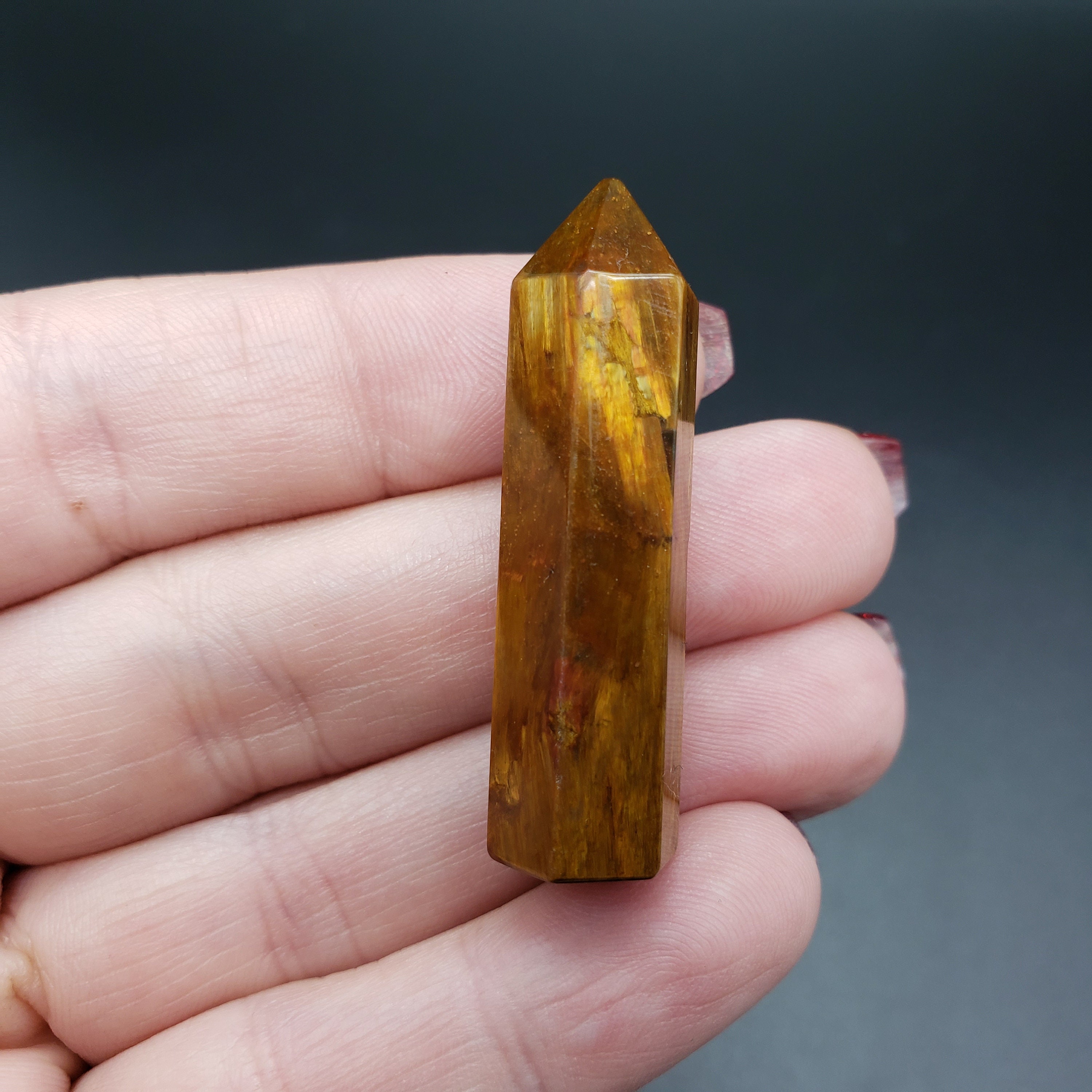 Mini Pietersite Tower Point