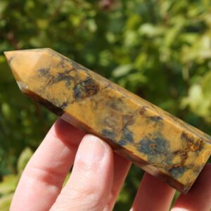 The Tempest Stone Pietersite Tower, Pietersite Crystal Point, Meditation Gemstone