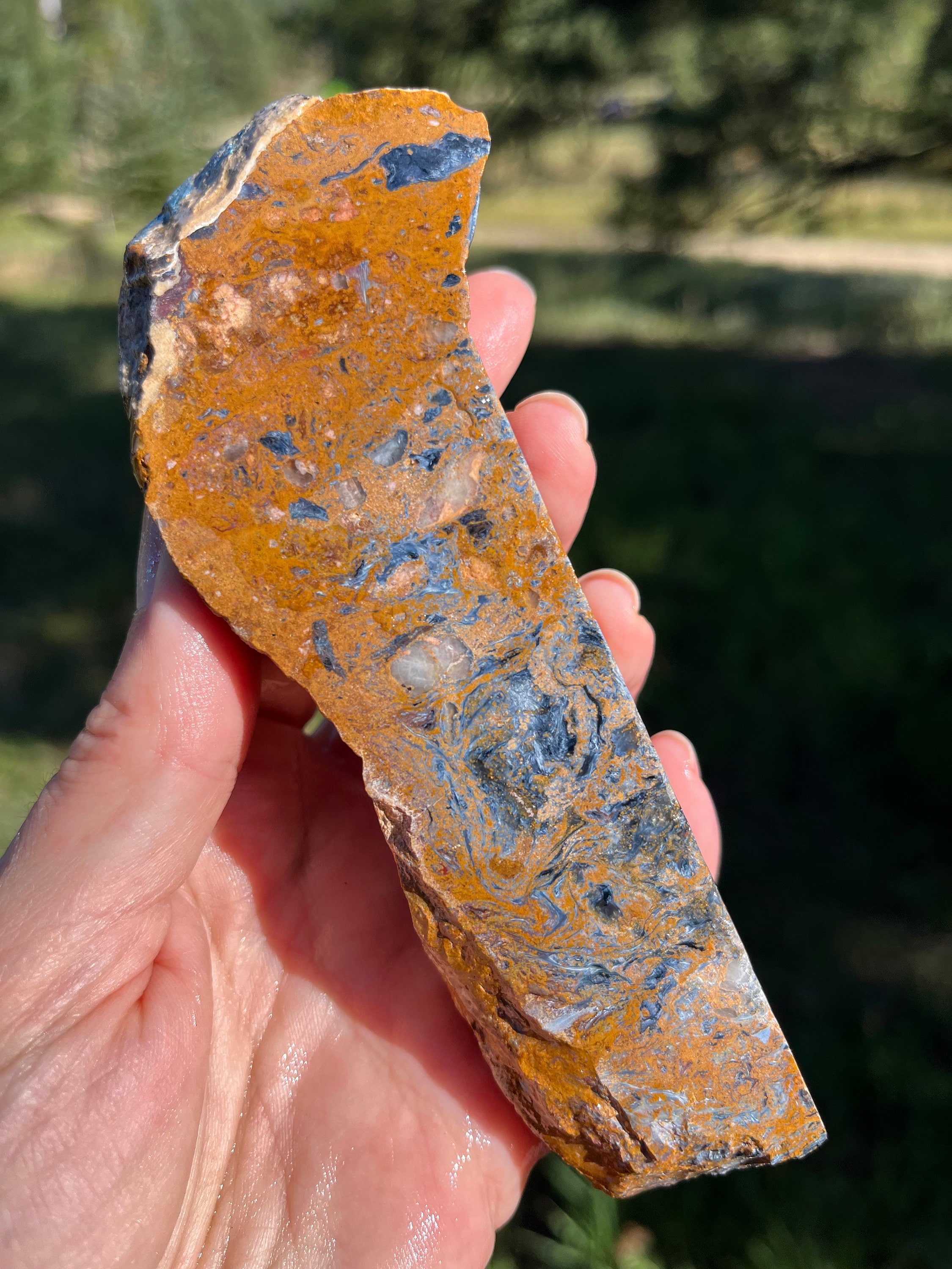 Blue And Gold Pietersite Rough Lapidary Supplies Natural Stone For Cabbing Blue And Gold Pietersite Rough Lapidary Supplies Natural Stone For Cabbing